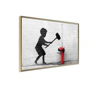 Poster et affiche - Banksy: Hammer Boy - 60x40 Artgeist (13544)
