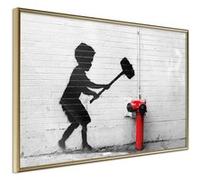 Poster et affiche - Banksy: Hammer Boy - 60x40 Artgeist (13544)
