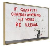 Poster et affiche - Banksy: If Graffiti Changed Anything - 30x20 (13580)