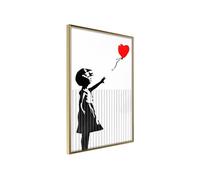 Image encadrée Artgeist Poster et affiche - Banksy: Love is in the Bin - 40x60 (13694)