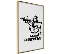 Poster et affiche - Banksy: Mona Lisa with Bazooka I - 40x60 Artgeist (13778)
