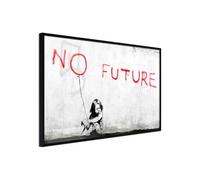 Poster et affiche - Banksy: No Future - 60x40 Artgeist (13830) NOIR