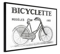 Poster et affiche - Bicyclette - 30x20 Artgeist (14736) NOIR