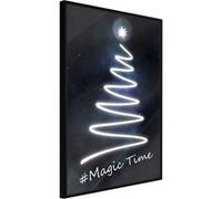 Image encadrée Artgeist Poster et affiche - Bright Christmas Tree - 40x60 (15720)