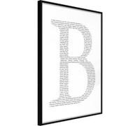 Poster et affiche - Capital B - 40x60 Artgeist (16158) NOIR G