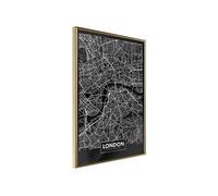 Poster et affiche - City Map: London (Dark) - 40x60 (16964)