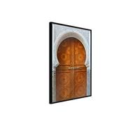 Poster et affiche - Closed Passage (Brown) - 40x60 Artgeist (17187) NOIR
