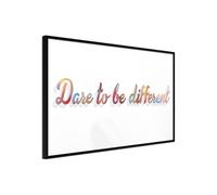 Poster et affiche - Dare to Be Yourself - 45x30 Artgeist (18588) NOIR