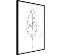 Poster et affiche - Drawn with One Line - 40x60 Artgeist (19314) NOIR