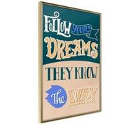 Poster et affiche - Dreams Know the Way - 40x60 Artgeist (19388)