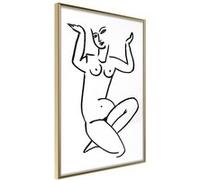 Affiche Murale Encadrée "Exposed Emotions" 40 x 60 cm Or Multicolore G