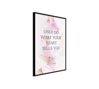 Poster et affiche - Follow Your Heart I - 40x60 (21504)