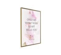 Poster et affiche - Follow Your Heart I - 40x60 (21506)