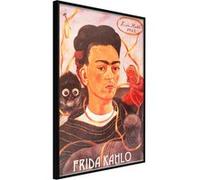 Poster et affiche - Frida Khalo - Self-Portrait - 40x60 Artgeist (21888) NOIR G
