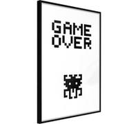 Poster et affiche - Game Over - 40x60 Artgeist (22272) NOIR