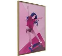 Poster et affiche - Girl on a Skateboard - 40x60 (22526)