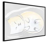 Poster et affiche - Happy Kitty - 30x20 Artgeist (23298) NOIR