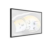 Poster et affiche - Happy Kitty - 90x60 Artgeist (23316) NOIR