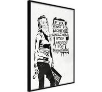 Poster et affiche - If You Want To Achieve Greatness - 40x60 (24084)