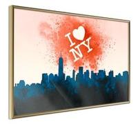 Poster et affiche - Inscription Above the City - 30x20 Artgeist (24392)