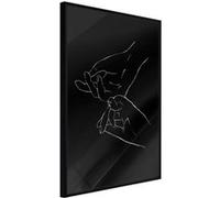 Poster et affiche - Joined Hands (Black) - 40x60 Artgeist (24720) Multicolore G