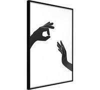 Poster et affiche - Language of Gestures I - 40x60 Artgeist (25050) NOIR