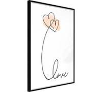 Poster et affiche - Love Balloon - 40x60 Artgeist (26076) NOIR G