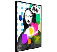 Poster et affiche - Mona Lisa's Laughter - 40x60 Artgeist (27042) NOIR
