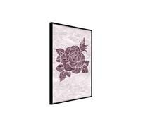 Poster et affiche - Monochromatic Rose - 40x60 (27078)