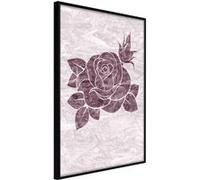 Poster et affiche - Monochromatic Rose - 40x60 (27078)