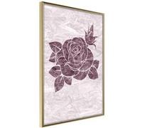 Poster et affiche - Monochromatic Rose - 40x60 (27080)