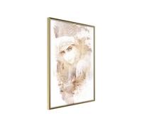 Poster et affiche - Mysterious Look (Beige) - 40x60 (27494)