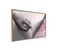 Affiche Murale Encadrée "New Beginning" 60 x 40 cm Or Multicolore G