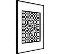 Image encadrée Artgeist Poster et affiche - Op Art - 40x60 (28110)