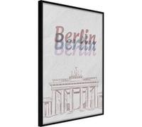 Poster et affiche - Pastel Berlin - 40x60 (28698)