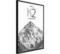 Poster et affiche - Peaks of the World: K2 - 40x60 Artgeist (29172) NOIR