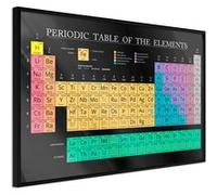 Poster et affiche - Periodic Table of the Elements - 45x30 Artgeist (29310) NOIR