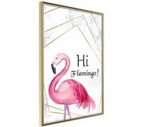 Poster et affiche - Pink Visitor - 40x60 Artgeist (29798) G