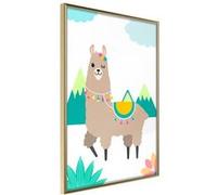 Poster et affiche - Playful Llama - 40x60 Artgeist (29948) G