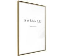 Image encadrée Artgeist Poster et affiche - Seek a Balance - 40x60 (31886)