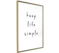 Poster et affiche - Simple Life - 40x60 Artgeist (32306)