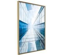 Poster et affiche - Steel and Glass (Blue) - 40x60 Artgeist (33158) Multicolore G