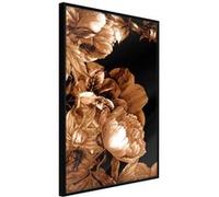 Poster et affiche - Summer Flowers in Sepia - 40x60 Artgeist (33624) NOIR