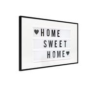 Poster et affiche - There is No Place Like Home - 60x40 Artgeist (34818) NOIR