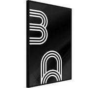 Poster et affiche - Twisted Paper Clips - 40x60 Artgeist (35622) NOIR