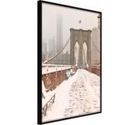 Poster et affiche - Winter in New York - 40x60 Artgeist (37128) NOIR G