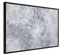 Poster et affiche - Winter Mandala - 45x30 Artgeist (37176) NOIR