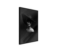 Poster et affiche - Woman in a Hat - 40x60 Artgeist (37308) NOIR