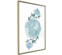 Poster et affiche - World in Shades of Blue - 40x60 Artgeist (37400)