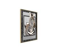 Poster et affiche - Zebra in the Frame - 40x60 Artgeist (37616)